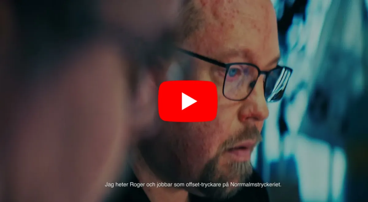 Konst möter offset-tryck.
